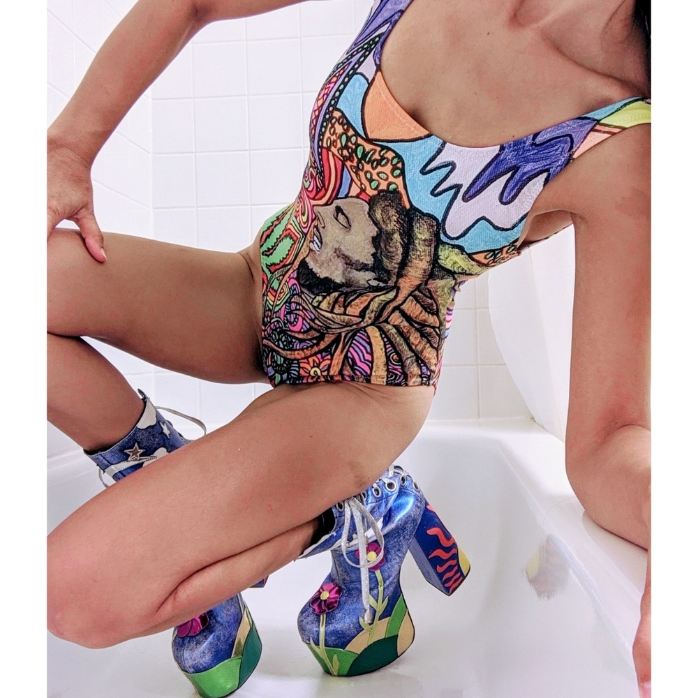 Original Art Swim suit Bob Marley